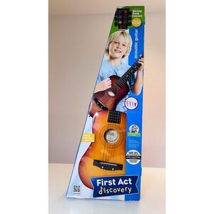 First Act Discovery Acoustic Guitar Sunburst FG127 Kids Beginner 31-Inch Steel